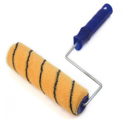 Tiger Stripe Handle Tool Custom Paint Roller Brush Professional 9 inch